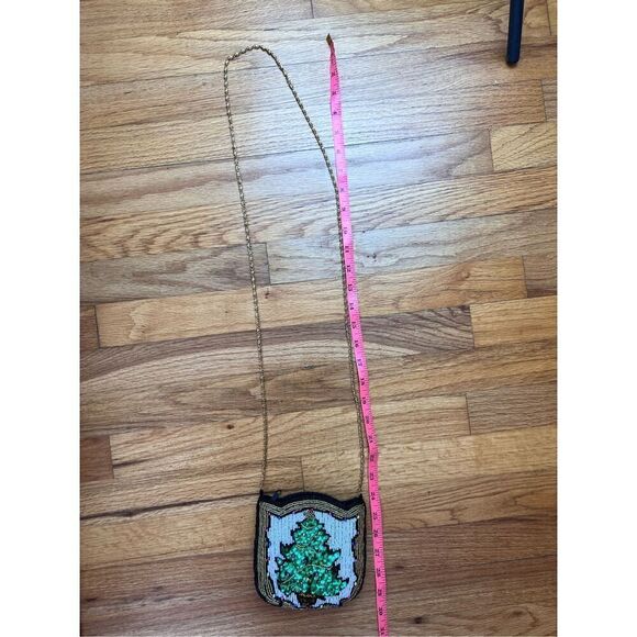 Vintage 1990s Beaded Purse Christmas Tree - Picture 6 of 6